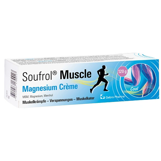 Soufrol&reg; Muscle Magnesium Cr&egrave;me 120g
